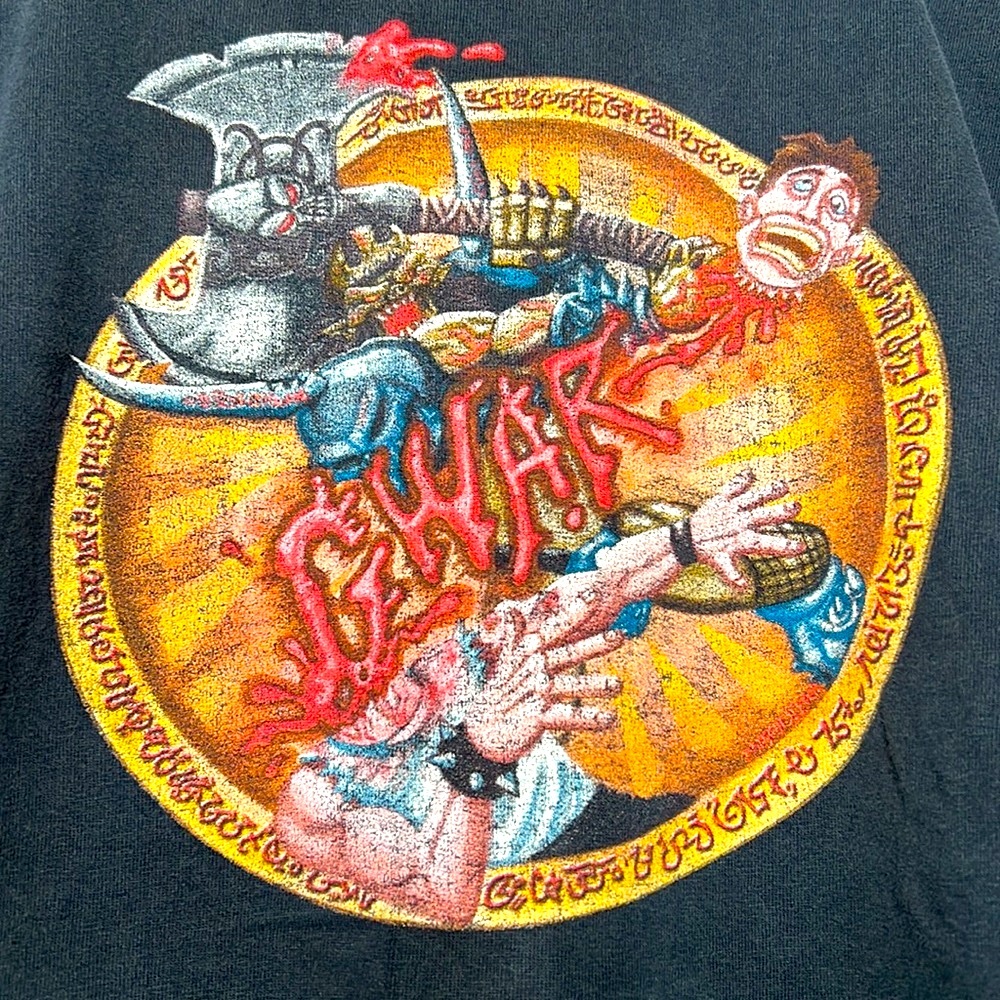 Vintage GWAR TOUR shirt